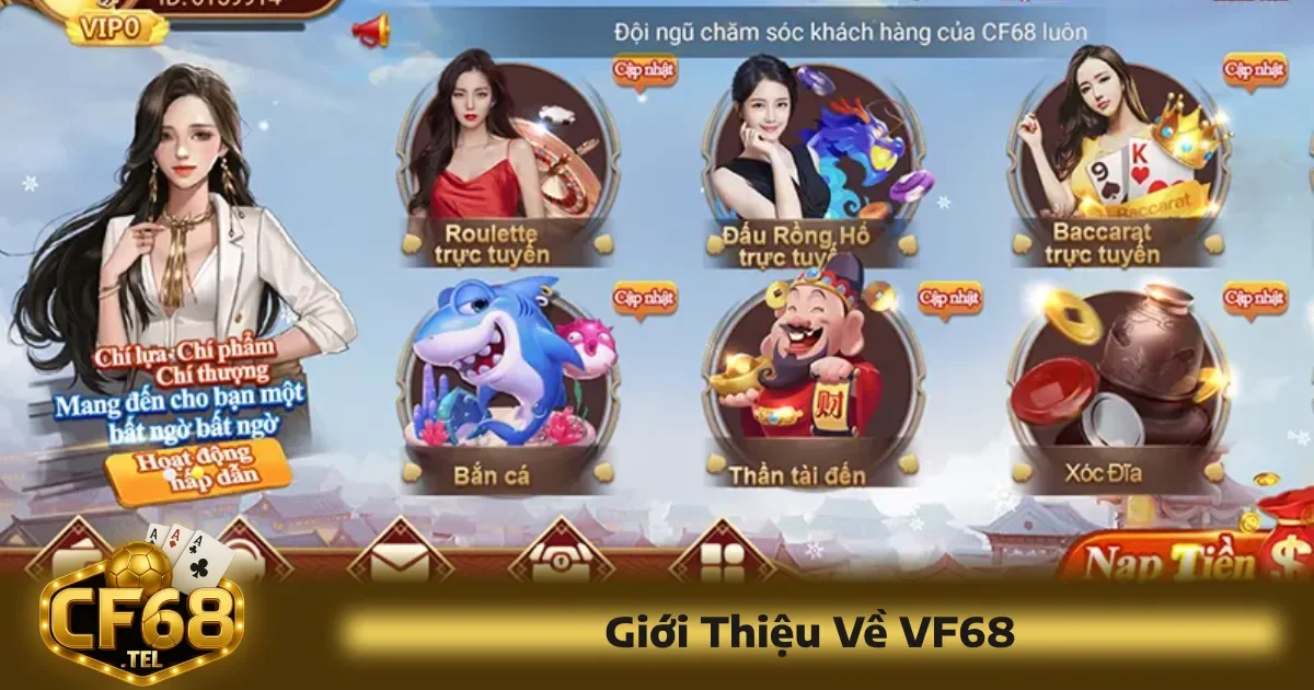 Cổng game CF68 được biết đến với nền tảng cá cược trực tuyến mà còn là một không gian giải trí nơi mà có thể tìm thấy những trò chơi yêu thích