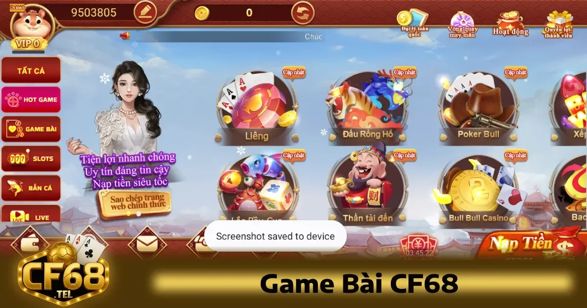Tại game bài CF68, mỗi trò chơi đều có những tính năng riêng biệt, nhằm nâng cao trải nghiệm của người chơi