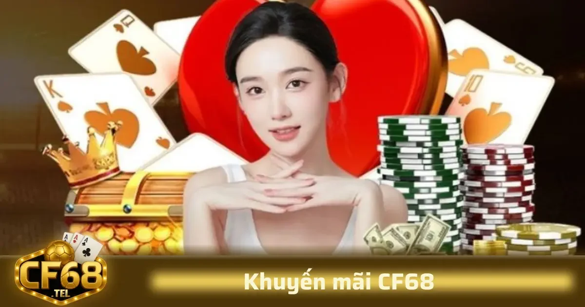 CF68 nổi bật với các chương trình khuyến mãi đa dạng, thiết kế đặc biệt dành riêng cho hội viên nhằm nâng cao trải nghiệm cá cược và giải trí.